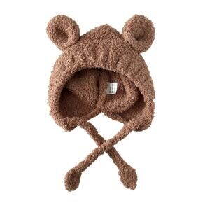 Cozy Bear Ear Bonnet
